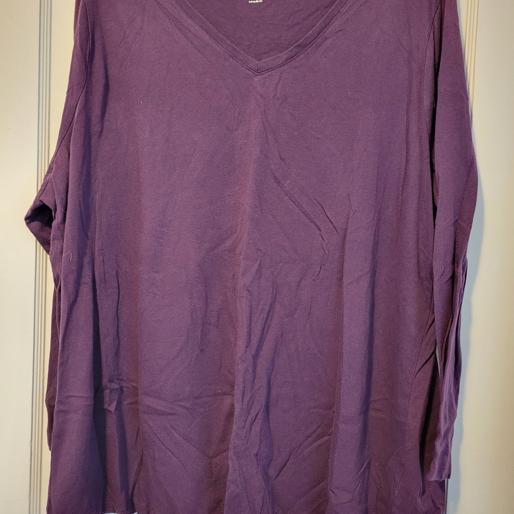 Terra & Sky Purple Long Sleeve Tee